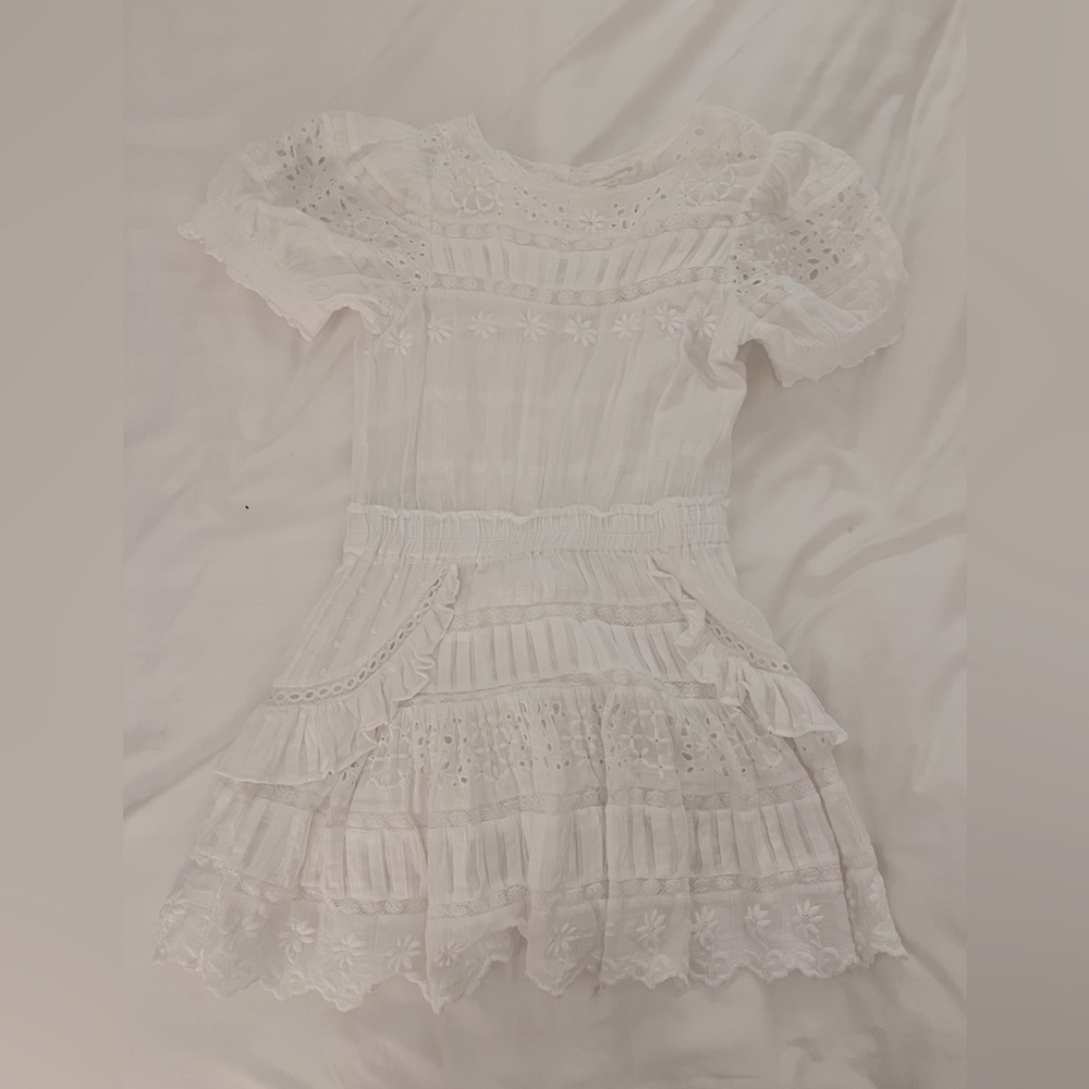 LOVESHACKFANCY White Dress